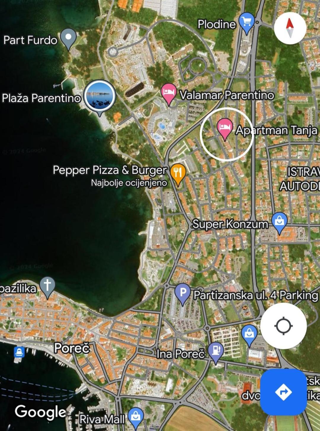 Apartment Tanja Porec Ngoại thất bức ảnh